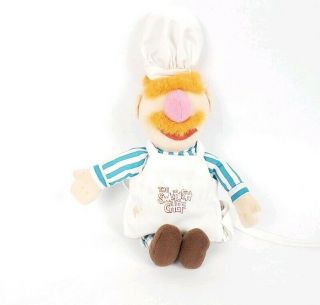 Sabba Toys Swedish Chef Muppets Plush Stuffed Doll Beanie 8 " Jim Henson