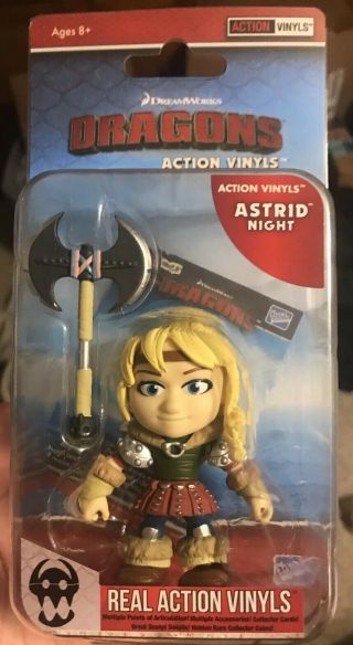 Loyal Subjects Action Vinyls How To Train Your Dragons Astrid Night Mini 1/12