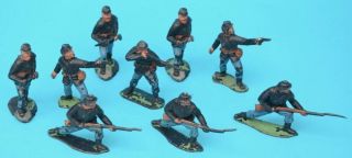 Timpo 1/32 American Civil War Acw Figures Toy Soldiers