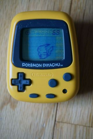 Nintendo Pokemon Pikachu Handheld Game Pedometer Virtual Pet