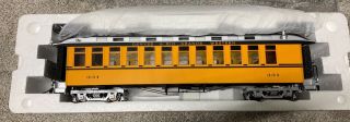 Accucraft 1:20.  3 Coach D&rgw Bumble Bee 331