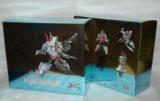 Transformers G - Creation Shuraking Srk 05 Hammer Red Slag Figure