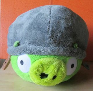 Green Pig High 8” Or 20cm,  Wide 9 " Or 23cm,  No Sound,  Angry Birds Plush Toy