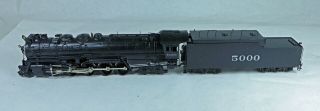 Hallmark Models Brass 2 - 10 - 4 Powered Steam Locomotive Atsf 5000 Ho Scale 1/87