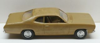 1972 Plymouth Duster Dealer Promo Car Metallic Gold