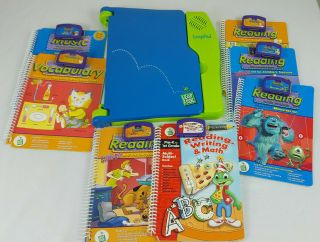 Leapfrog Leappad Learning System With 7 Books And Cartridges