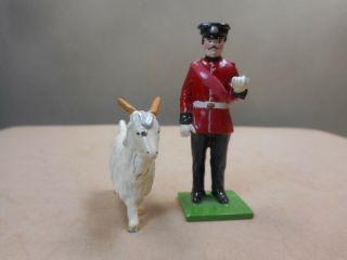 Toy Soldier Caberfeidh Miniatures Durham Light Infantry Officer & Mascot 54 mm 2