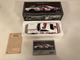 Buddy Baker 1969 Charger University Of Racing Autograph Signed 1:24 Diecast