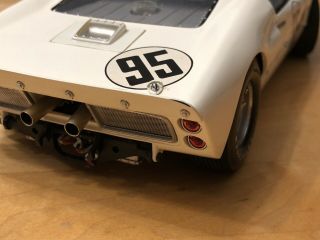 1/18 Exoto 1966 Ford GT40 MKII 95 Daytona Donohue Hansgen RLG18043 NO BOX 11
