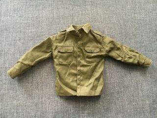 Unbranded 1/6 Scale 12 " Us Army Od Green 3 Star General L Shirt Nhc - 145
