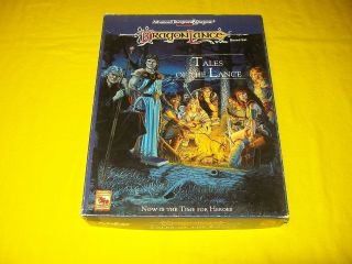 Tales Of The Lance Dungeons & Dragons Ad&d 2nd Edition Dragonlance Tsr 1074 - 1