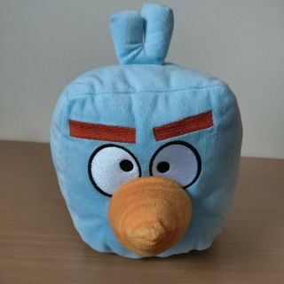 Angry Birds Space With Sound Medium Blue Ice Cube Square Bird 10 " Plush