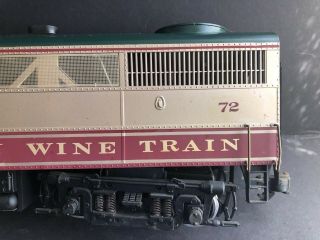 Aristo - Craft ART 22048 - 2 Napa Valley Wine Train 72 Diesel Locomotive 4