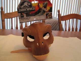 Jurassic World Fallen Kingdom Tyrannosaurus Rex Dino Mask - - - Mattel - -