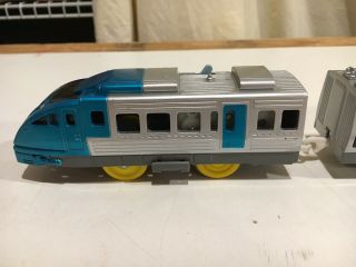 TOMY High Speed Bullet Trains Blue/Silver - Thomas and Friends Trackmaster 4