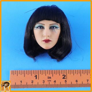 Cleopatra Queen Of Egypt - Female Head W/ Rooted Hair - 1/6 Scale Tbleague
