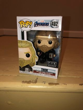 Funko Pop Thor With Weapons Special Edition 482 Marvel Avengers Endgame