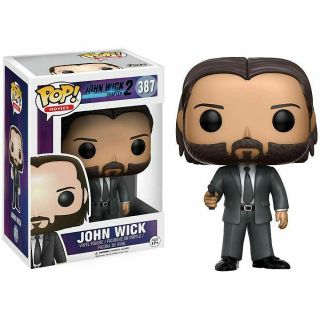 Punko Pop Movies John Wick Chapter 3 Vinyl Action Figure Limited Edition Toy Box