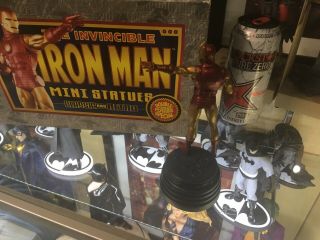 Iron Man Retro Mini Statue Bowen Designs Limited Edition - 1 Of 2 Only