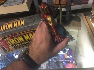 Iron Man Retro Mini Statue BOWEN DESIGNS Limited Edition - 1 Of 2 Only 3