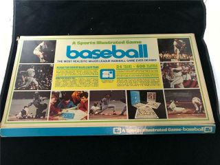 Sports Illustrated Baseball Game 1972 Complete