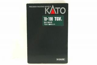 Kato N Scale 10 - 198 Tgv Basic 6 Car Set Made In Japan