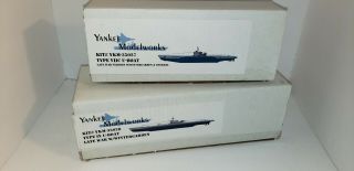 1/350 Yankee Model Resin Type Viic And Type Ix U - Boats 2 Kits