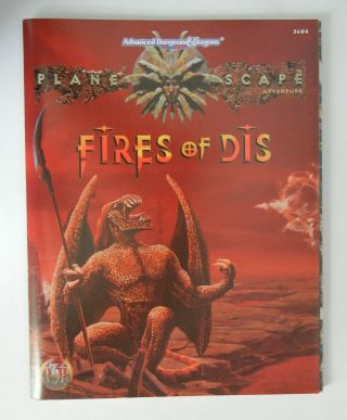 Planescape Adventure Module - Tsr 2608 - Fires Of Dis