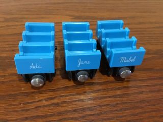 Thomas The Tank Engine And Friends - Ada,  Jane And Mabel Tourist Cars 1997 Htf