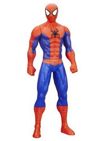 Marvel 20 " Spider - Man Movable Arms Titan Hero Action Figure Hasbro