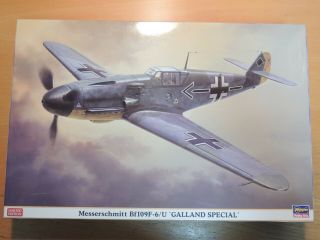 Hasegawa 1/32 Messerschmitt Bf109f - 6/u `galland Special 