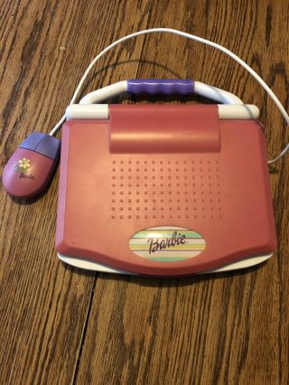 Barbie B Book Toy Game Laptop Computer W/ Mouse