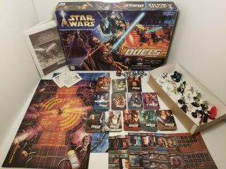Star Wars Epic Duels Board Game Milton Bradley 2002 Pre - Owned