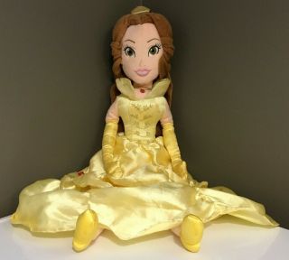 Belle Doll Beauty And The Beast Disney Plush Stuffed Toy Collectible Play Kids
