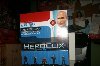Heroclix Star Trek Away Team Resistance Is Futile Gravity Feed 24 Packs