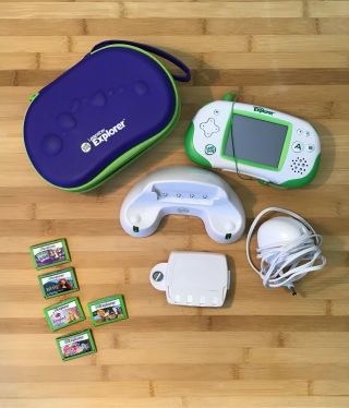 Leapfrog Leapster Explorer With 5 Games And Accessories