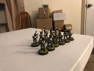 28mm Napoleonic French 17th Legere Infantry,  Professionally Painted Miniatures 8