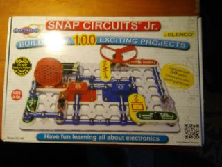 Elenco Snap Circuits Jr.  Sc - 100 Electronic Discovery Science Kit 100 Complete