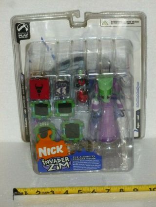 Invader Zim - Series 1 Of Doom - Almighty Tallest - Palisades New/sealed 2004