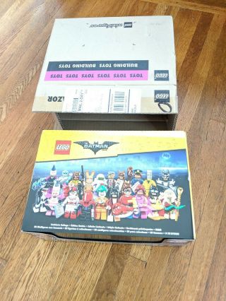 Lego® 71017 The Batman Movie Case 60 Minifigures Packs Pack Case