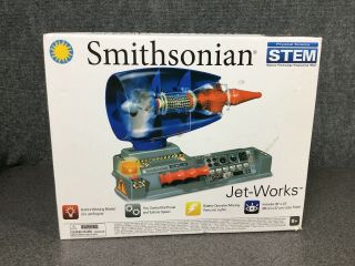 Smithsonian Jet - Battery - Operated Jet Engine Build Model M14d