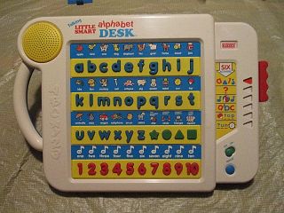 Vtech Talking Alphabet Desk - Little Smart - Learning Toy A - Z,  1 - 10 & Shapes
