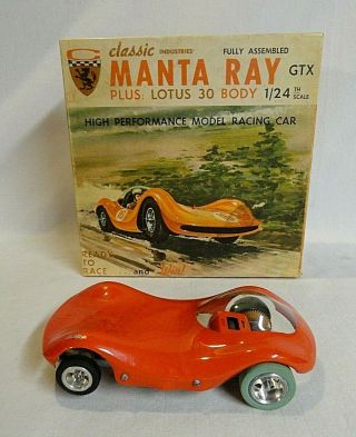 Look 1960`s Classic Industries " Manta Ray " 1/24 Slot Car Still In The Box