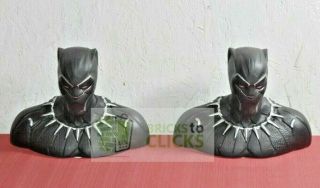 Marvel Black Panther Ceramic Decorative Coin Bank Qty.  Of 2
