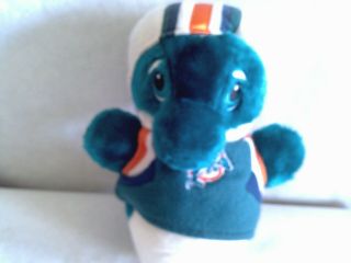 Miami Dolphins Plush,  Dolphin,  Sport,  Stuffed Animal,  Unique,  Toy,  Collector Item