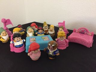Little People Disney Princess Snow White & Six Dwarfs And More