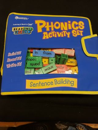 Learning Resources Phonics Activity Set Word Building Reading Rods (school)