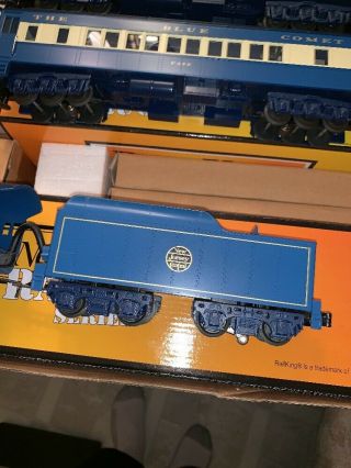 MTH 30 - 4192 - 1 Jersey Central Blue Comet 4 - 6 - 2 Pacific Steam Engine PROTOSOUND 2 4