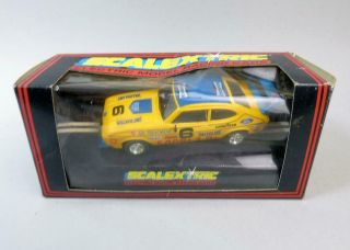 Vintage Scalextric C.  379 Ford Capri 3.  0s Racing Car - Boxed