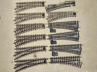 11 - 1/2 LGB & Aristo Craft G Scale Switches Left & Right R3 22.  5° 1605 1615 2